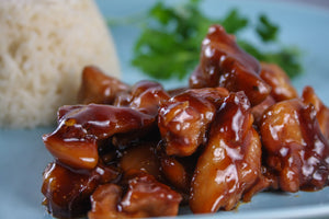 Lunch Bourbon Chicken